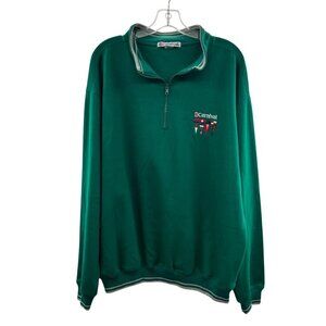 Carnival Cruise Women's 1/4 Zip Pullover Top Long Sleeve Multicolor Size L/XL